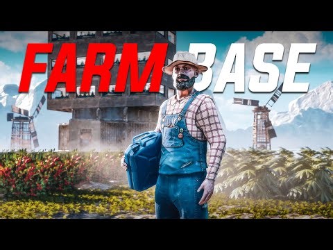 J'AI CRÉÉ LA + GRANDE FARM BASE EN SOLO ! Rust