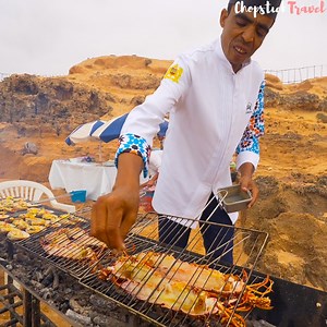 37K views · 659 reactions | Hiding on a sandy island in the Atlantic ocean you can find the most incredible restaurant serving fresh seafood with your feet in the sand. This was a dining experience like no other... | Chopstick Travel | Facebook