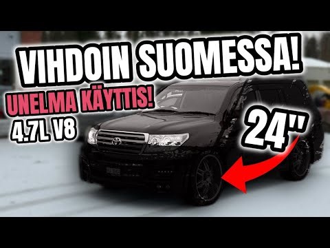 OSTETTIIN UNELMA KÄYTTÖAUTO JAPANISTA!