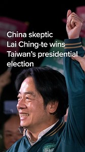 1.4K views · 40 reactions |  Taiwan’s ruling Democratic Progressive Party won an unprecedented third-straight presidential term. The outcome of the presidential election on Saturday riled Beijing, which has repeatedly labeled incoming leader Lai Ching-te as a “stubborn worker for Taiwan independence” and a dangerous separatist. | CNBC International | Facebook
