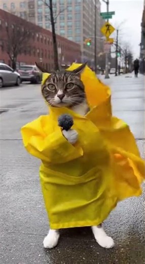 Weather Cat Gets DESTROYED By Wind