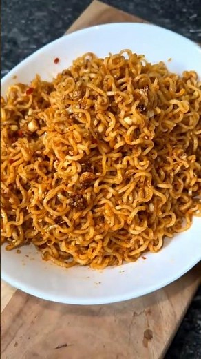🔥 Korean Style Spicy Maggi 🍜 | Easy, Spicy & Tasty 🌶️