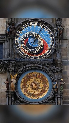 6.1K views · 781 reactions | The Ghostly Legends of the World’s Oldest Operational Astronomical Clock. . #reels #history #astrology #architecture #mystery #technology #landmark #mythology | History’s Mysteries | Facebook