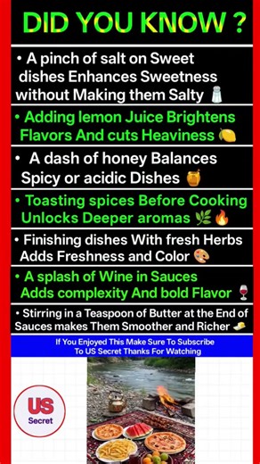 Secret Cooking Hacks That Instantly Boost Flavor #usa #shorts