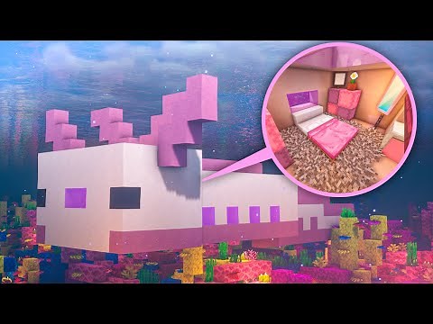 🔨 BUILD an AXOLOTL HOUSE in MINECRAFT - EASY Tutorial 🌊
