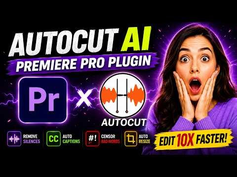 AutoCut AI: Remove Silences, Auto Captions & Resize for Shorts in Premiere Pro & DaVinci Resolve