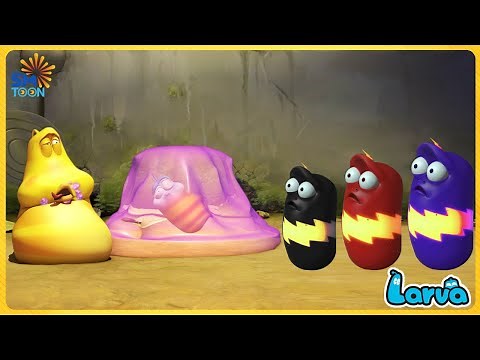 LARVA STICKY GUM TRAP 🍟 Larva Season 1 Episode 84 🍟 Larva Cartoons - Comics
