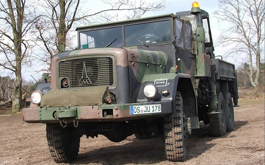 【德语熟肉】德国国防军"丘比特/木星"重型卡车—Jupiter 6X6 aus Magirus Deutz