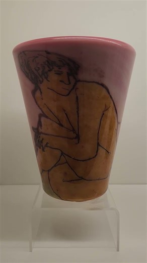 Untitled Glass Vase by Joey Kirkpatrick and Flora Mace