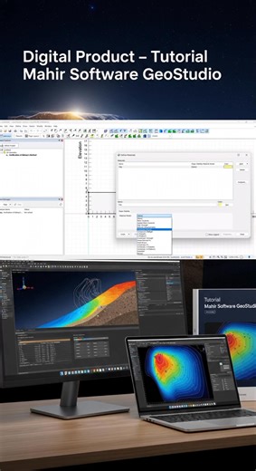 ❌ 𝐏𝐚𝐤𝐚𝐢 𝐆𝐞𝐨𝐒𝐭𝐮𝐝𝐢𝐨 𝐭𝐚𝐩𝐢 𝐜𝐮𝐦𝐚 𝐛𝐢𝐬𝐚 𝐢𝐧𝐩𝐮𝐭 𝐝𝐚𝐬𝐚𝐫? 🧠 Banyak parameter tapi nggak yakin artinya? 🔥 Saatnya kuasai GeoStudio sampai MAHIR! 📦 Tutorial Mahir Software GeoStudio ✅ Alur analisis jelas ✅ Step-by-step & logis ✅ Fokus studi kasus geoteknik 🎯 Analisis lebih yakin & aman 🧱📊 | SteelEngineering ID