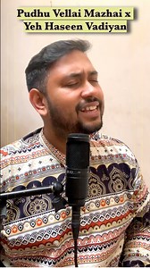 Pudhu Vellai Mazhai x Yeh Haseen Vadiyan - Love & Music has no language❤️ Whether it’s Kadhal in tamil or Ishq in Hindi the romance is the same 😀 ……………. Happy Valentine’s Day ❤️❤️ This timeless evergreen song of @arrahman sir is a love tale that transcends across generations 🙏 I have attempted singing it in Tamil & Hindi simultaneously! ……………… Arrangements & Mix - @harish_abhinav_s ……………… #happyvalentinesday #pudhuvellaimazhai #yehhaseenwaadiyan #reelsinstagram #rpshravan | R.P. Shravan