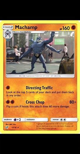 Evolution of Machamp Pokémon Cards No.068 #pokemoncards #pokemon #pokemontcg #068 #machamp