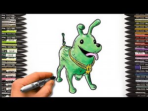 How to Draw Lil’ Dill from Fortnite | Step-by-Step Pen Drawing