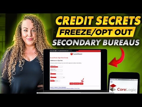 2026 Credit Repair Secrets 🔥 Freeze / Opt Out of Consumer Reporting