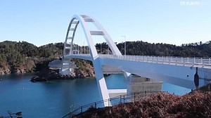 離島と本土を結ぶ「出島大橋」開通…宮城・女川町