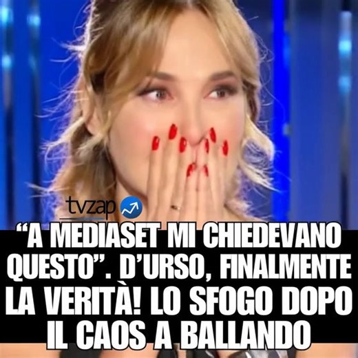 A Mediaset mi chiedevano questo”. Barbara D’Urso, finalmente si scopre la verità! Lo sfogo dopo il caos a Ballando ⤵️⤵️ | Battute tristi