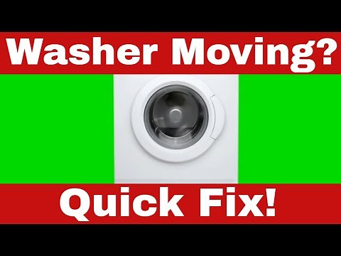 Stop the Shake: How to Stop Washing Machine from Moving!
