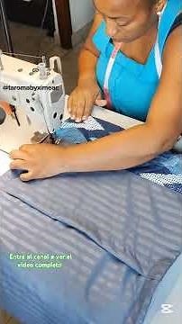 How to make pillowcases without a zipper p3 #seamstress #sewing #sewingkit #sewingandtailoring