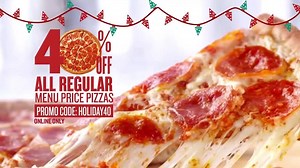 207K views · 3.2K reactions | You'll love this gift! Get 40% off regular menu price pizzas with promo code HOLIDAY40. US/Canada and Online Only. Valid thru 12/25. | Papa Johns Pizza | Facebook