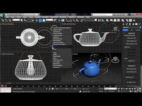 3DS Max 2013 Tutorial | Pivot Points in 3DS Max | InfiniteSkills