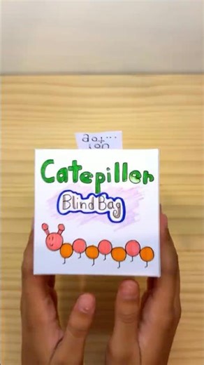 Caterpillar Blind Box Unboxing ASMR 🐛 Insect Blind Bag Collection #bluepanda #blindbox #blindbag