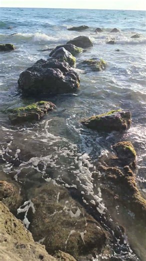 Gentle waves, peaceful mind #calm #waves #sea