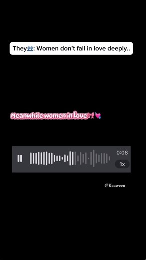 kaaween for a Reason💅🏻 on Instagram: "Women in love😮‍💨🎀 #singing #love #kaaween #findinghercover #womenilove #explore #explorepage #viralreel #songcover #lovereels"