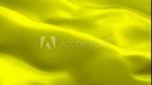 Yellow clear waving flag. abstract gold background yellow color,. Sign of Yellow seamless loop animation. gold flag HD resolution Background. Clear flag Closeup 1080p Full HD video presentation