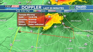 9.9K views · 45 reactions | Tornado Warning - Greenup - Through at least 5/07 10:30PM Seek shelter immediately in the warned area! Alert others! Tune in to WSAZ Newschannel 3 for the latest on this storm! | Brandon Butcher | Facebook