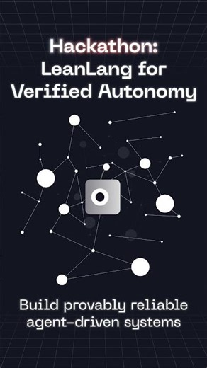 Hackathon: LeanLang for Verified Autonomy Registration Is Open