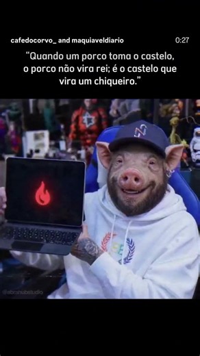 A Frase que Está Fazendo Todo Mundo Refletir Sobre o Poder e a Decadência das Instituições