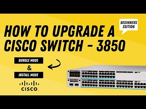 How to upgrade Cisco 3850 Switch | Install Mode | Bundle Mode - Step by step guide - Beginners