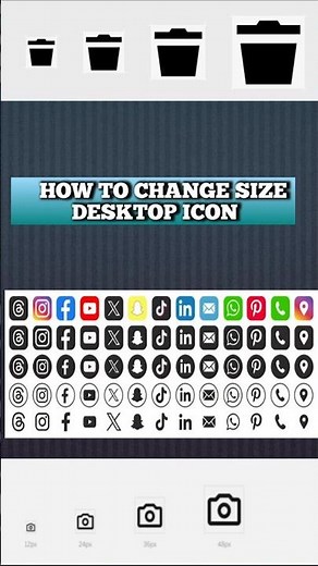 How to Change the Size of Icon in Desktop | Change Computer Desktop Icon Size @PCMobileOfficial