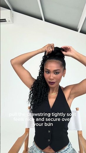 How to Apply our DrawString Ponytail