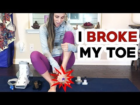How to Manage a Broken Toe/foot Here's How I Deal with My Broken Toe