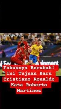 Fokusnya Berubah! Ini Tujuan Baru Cristiano Ronaldo Kata Roberto Martinez. #fypshorts #fyp #fyp