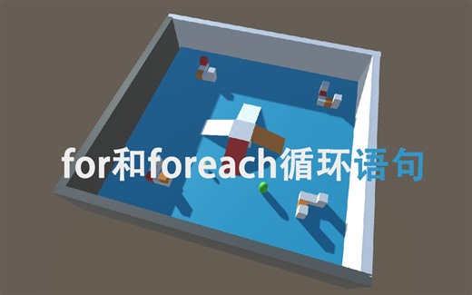 【C# in Unity零基础入门】4.7_for和foreach循环语句