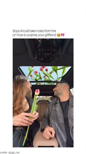 He literally planned the best surprise a girl can get from her partner! 😭💐 #flowersforyou #surprise