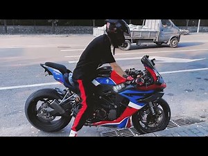 QJMOTO 600RR SC PROJECT EXHAUST SOUND TEST