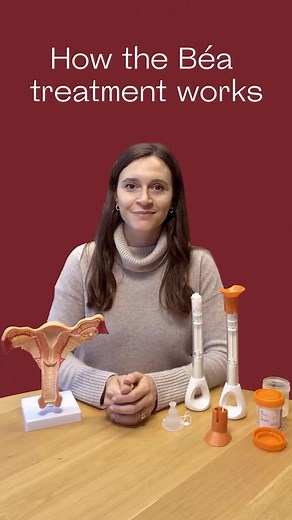 With Béa’s FDA-cleared at-home insemination treatment, you get expert guidance and clinical results from the comfort of home. But how does it work? Here’s a quick walkthrough of everything included in the Béa Treatment. We break down every step: ✔️Track your fertile window ✔️Collect sperm sample ✔️Insert applicator to place cervical cap ✔️Let the cervical cap deliver sperm to the cervix Clinically designed and backed by real-world results. Check your eligibility in the link in bio. #ttc #fertili