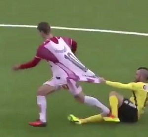 The ultimate 'taking one for the team' 😂 | Sheva-Video