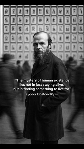 The Meaning of Life Is Finding Something to Live For | Dostoevsky
