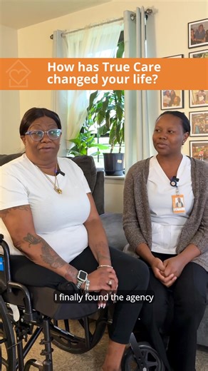 ✨ “We have fun together. We make it fun all the time.” For Deatrice and her caregiver Carmen, home care is more than support with daily routines, it’s trust, comfort, and genuine connection. After nearly a year together, their bond reflects what True Care strives for every day: compassionate caregivers, personalized support, and families who feel seen and heard. Thank you to Deatrice and Carmen for sharing their story, and to all the families who trust us in life’s most important moments. 💙 #ca
