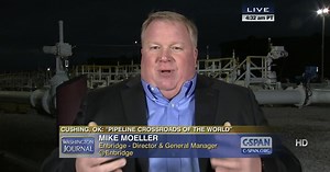 Enbridge Oil Tank Farm in Cushing, Oklahoma