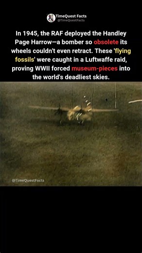 The WWII Bomber That Couldn't Fold Its Wheels #shorts