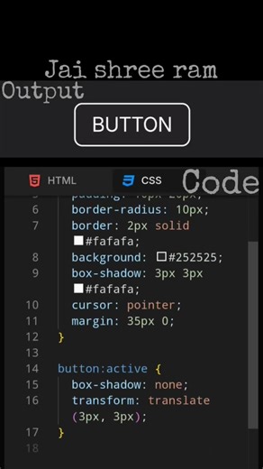 Modern Button Animation Using HTML & CSS 🔥 | Beginner Friendly Tutorial 2025
