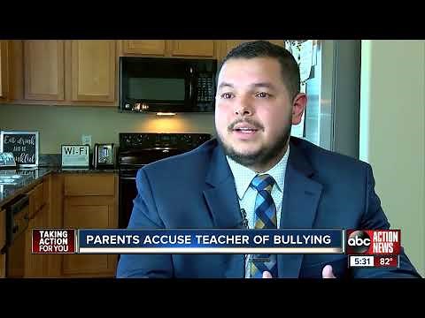 Parents accuse teacher of bullying