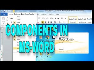Components of MS Word | MS Word