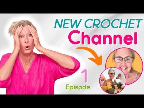 This Hidden Crochet Channel is AMAZING! 🌿Episode 1 💗 Gum Leaf Crochet - Jill!