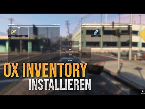 The best FREE inventory: ox_inventory | Installation